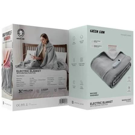 پتو برقی گرین لاین مدل Electric Blanket با قابلیت گرمایشی