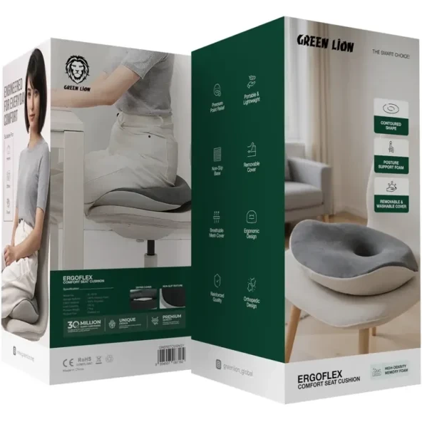بالش نشیمن طبی گرین لاین مدل Ergoflex Comfort