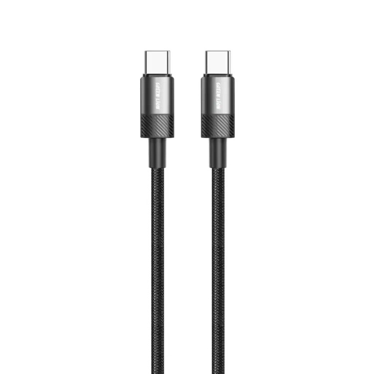 کابل شارژ گرین لاین مدل اسپارک USB-C به USB-C با توان 60 وات