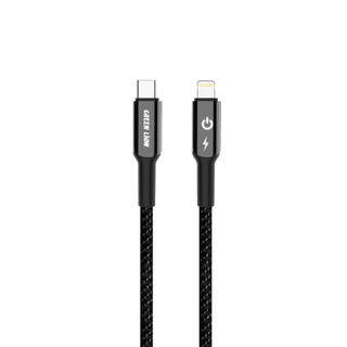 کابل شارژ گرین لاین USB-C به لایتنینگ مدل بریدد ۲ متری