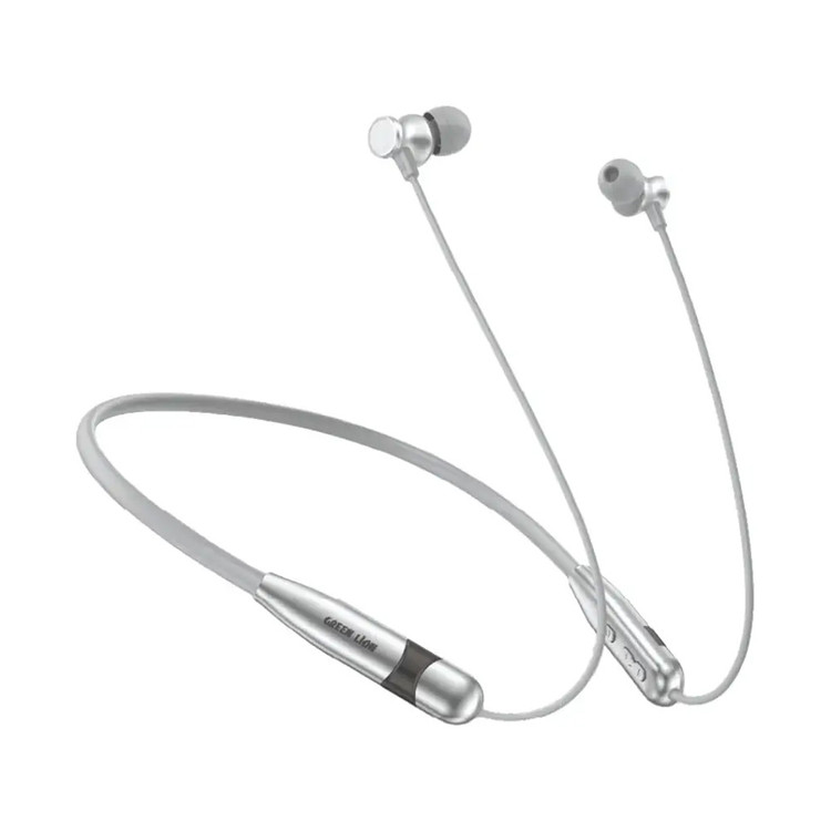 هندزفری گردنی بیسیم گرین لاین نک ایکس – Green Lion Neck X Wireless Neckband (مشکی و سفید)
