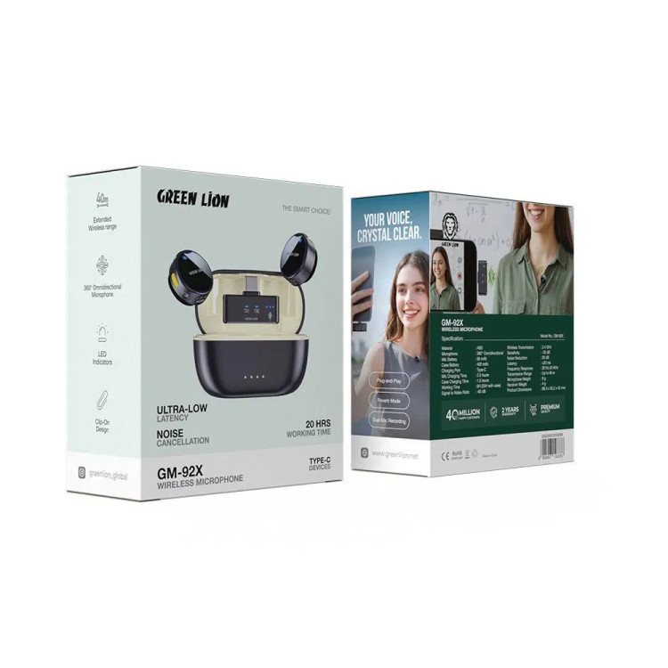 میکروفون بیسیم گرین لاین مدل GM-92X