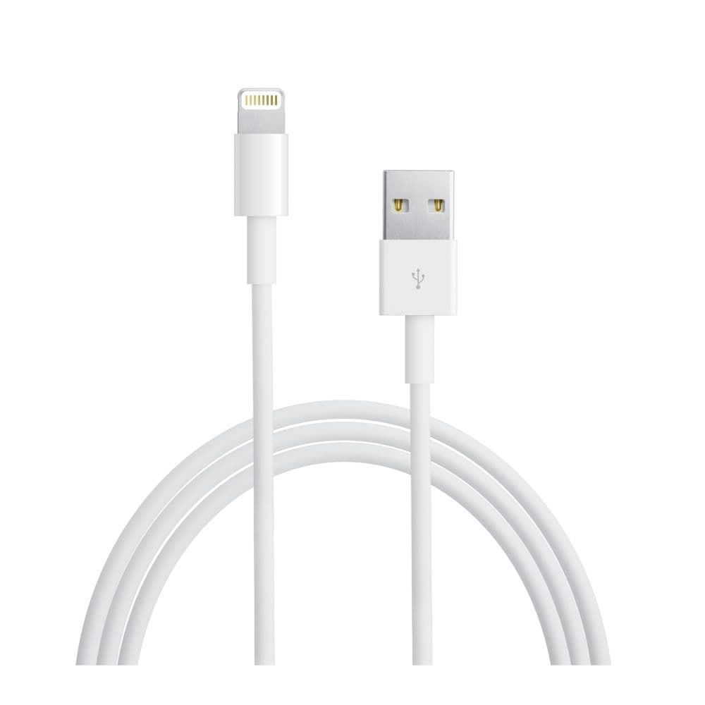 کابل شارژ لایتنینگ به USB اپل مناسب آیفون X و سایر آیفون‌های لایتنینگ‌دار