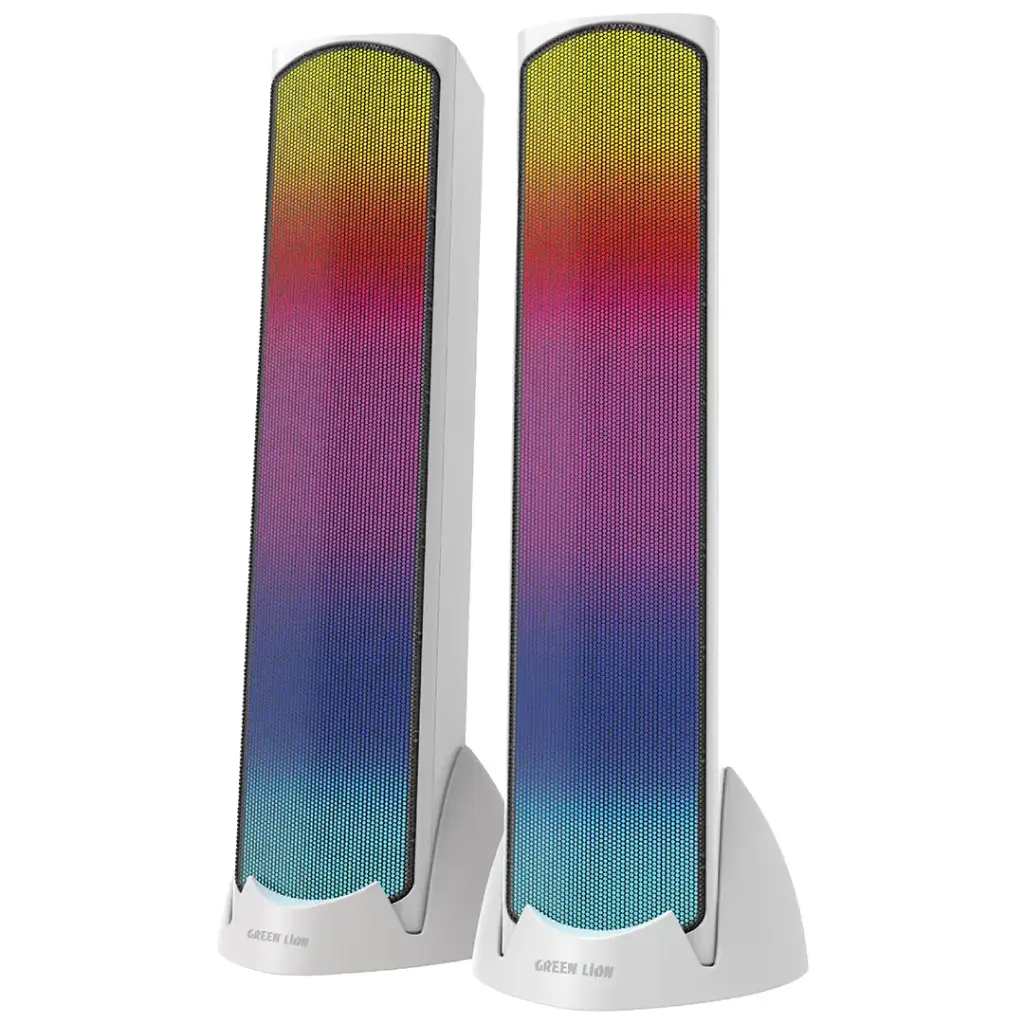 اسپیکر گیمینگ گرین لاین مدل Soundray با نور RGB هشت‌حالته