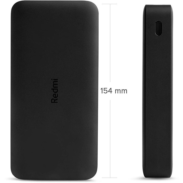 پاوربانک شیائومی ردمی مدل PB200LZM ظرفیت 20000mAh شارژ سریع 18 وات