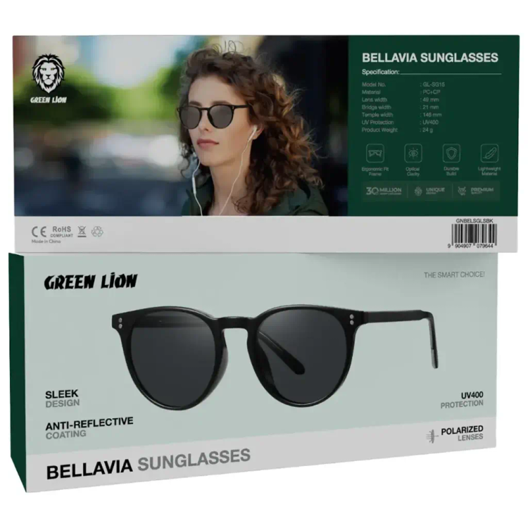 عینک آفتابی گرین لاین مدل BELLAVIA با پوشش UV400