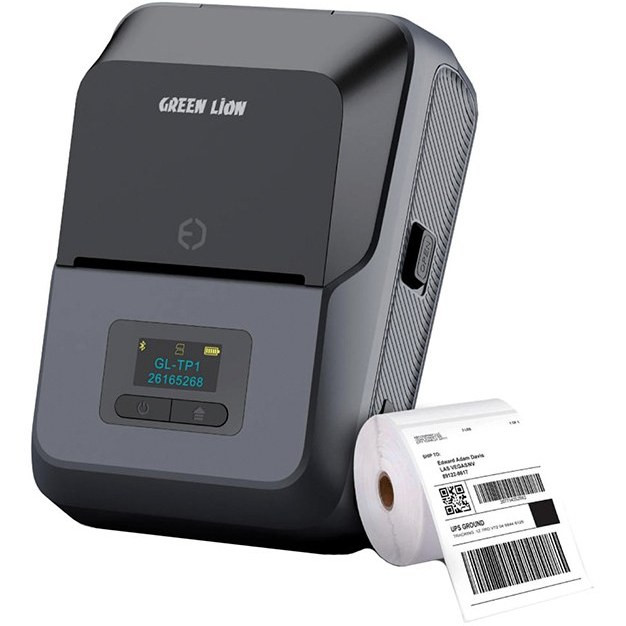 چاپگر لیبل حرارتی گرین لاین مدلGNTHPRINTGY با وضوح ۲۰۳ DPI و اتصال بلوتوث