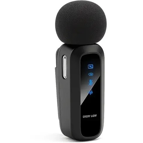 میکروفون بیسیم دوکاره گرین لاین مدل GM-89X با پایه شارژ