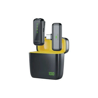میکروفون بیسیم گرین لاین مدل GM-65X با تاخیر پایین مناسب درگاه تایپ سی