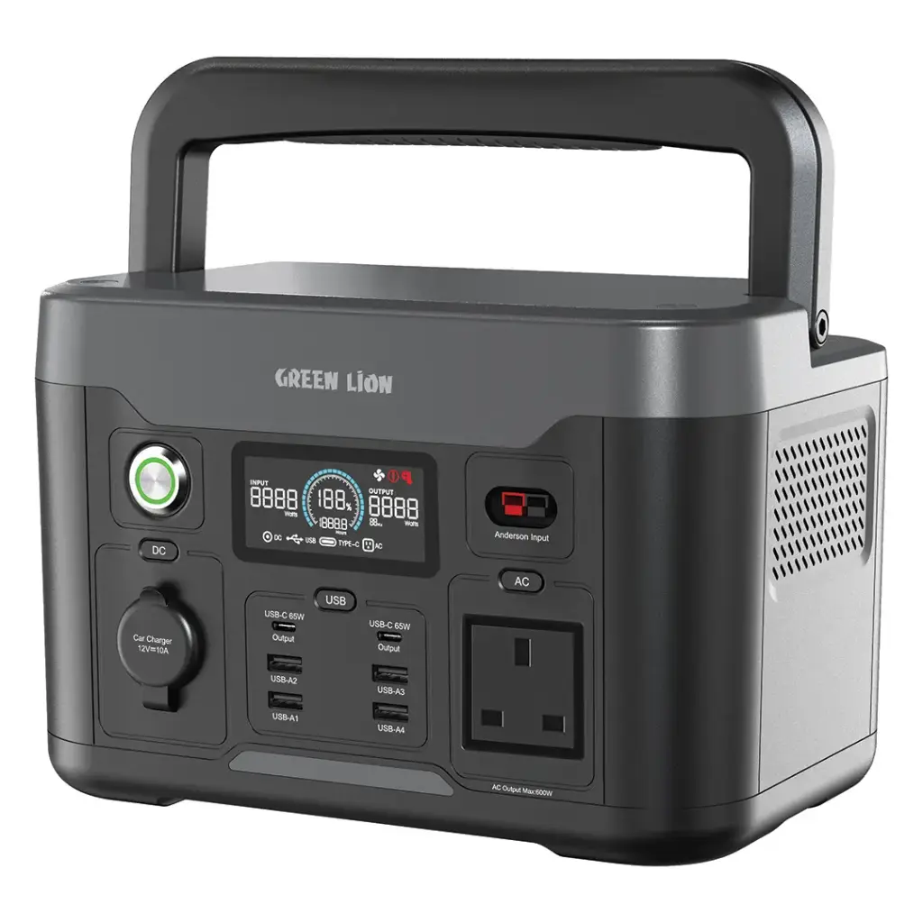 پاور استیشن گرین لاین مدل PGX600 ظرفیت ۹۶۰۰۰ میلی‌آمپرساعت