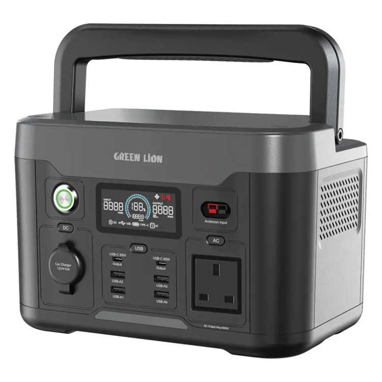 پاور استیشن گرین لاین مدل PGX600 ظرفیت ۹۶۰۰۰ میلیآمپرساعت