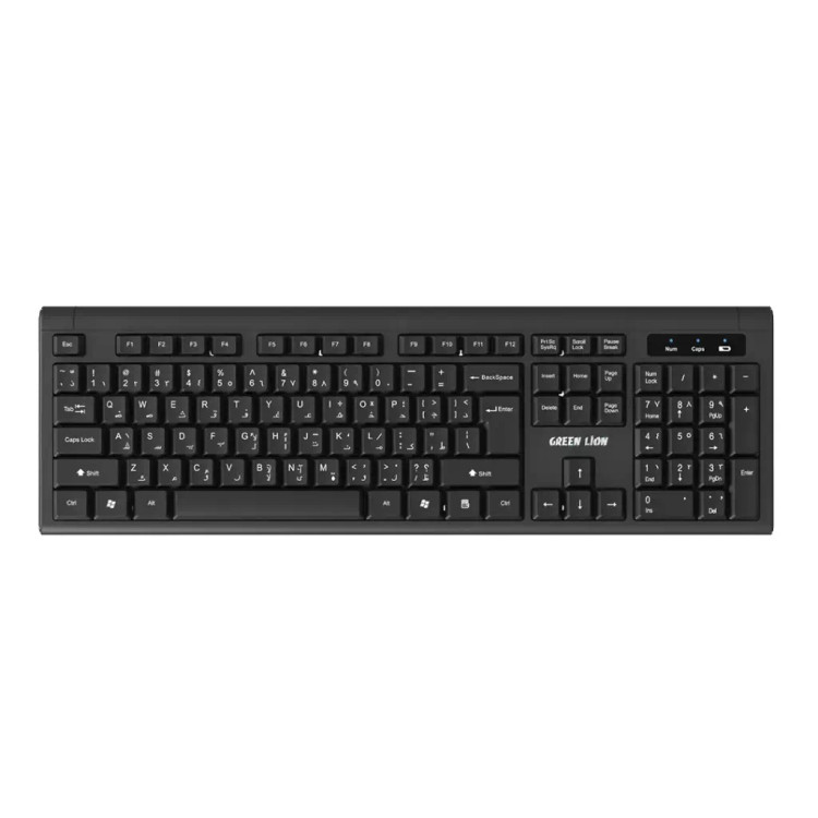 کیبورد و ماوس بیسیم گرین لاین مدل GKM-200
