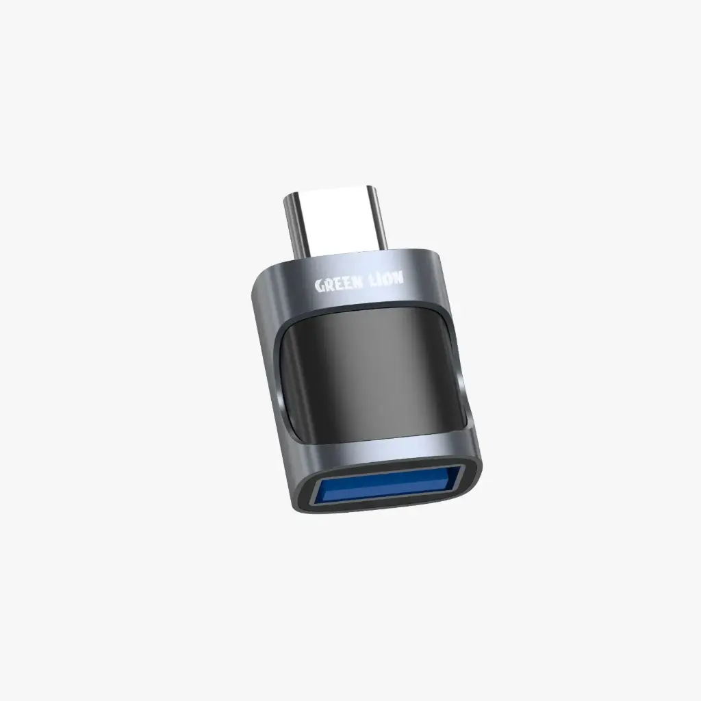 مبدل گرین لاین OTG تبدیل USB-A به USB-C