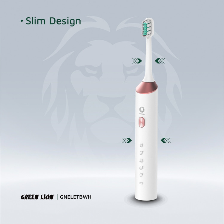 مسواک برقی گرین لاین Electric Toothbrush مناسب دندانهای حساس با ۵ حالت عملکرد
