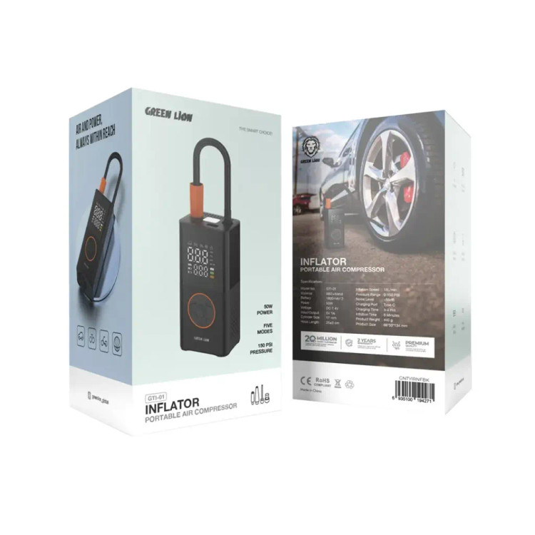 کمپرسور باد قابلحمل گرین لاین مدل GTI-01