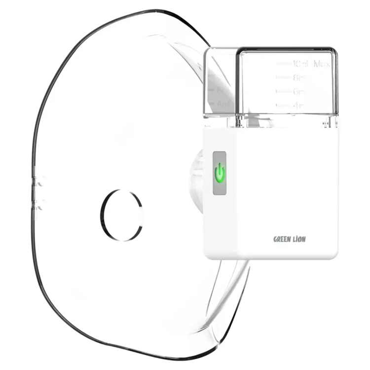نیولایزر مینی گرین لاین مدل Mini Nebulizer با شارژ USB-C و تمیزسازی خودکار