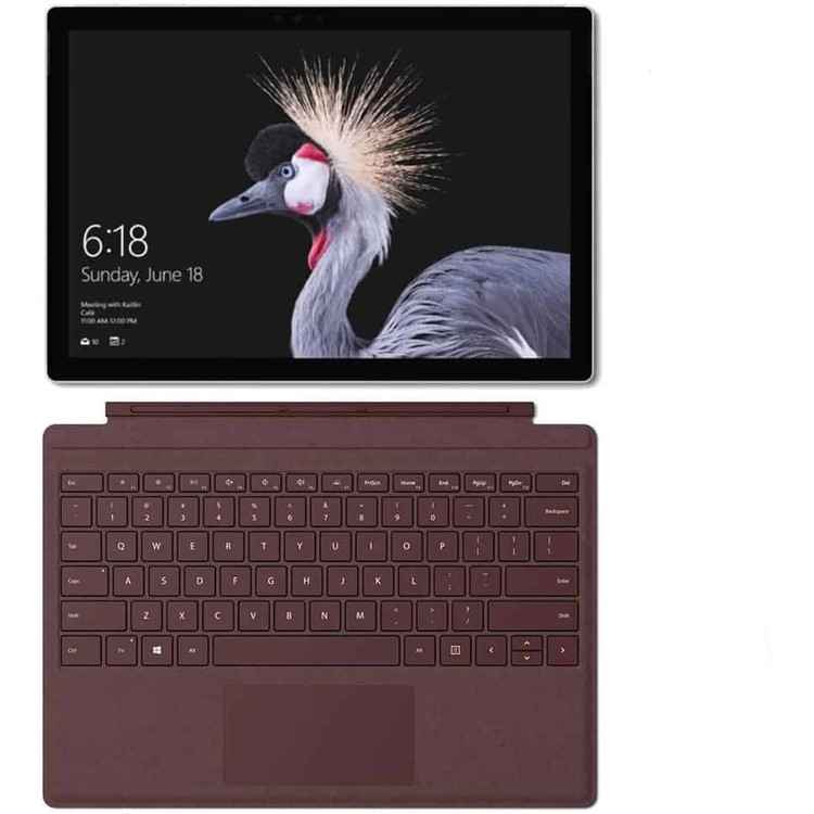 تبلت ویندوزی استوک مایکروسافت مدل Surface Pro 5 پردازنده Core i5 نسل ۷ رم ۸ گیگابایت حافظه ۲۵۶ گیگابایت SSD