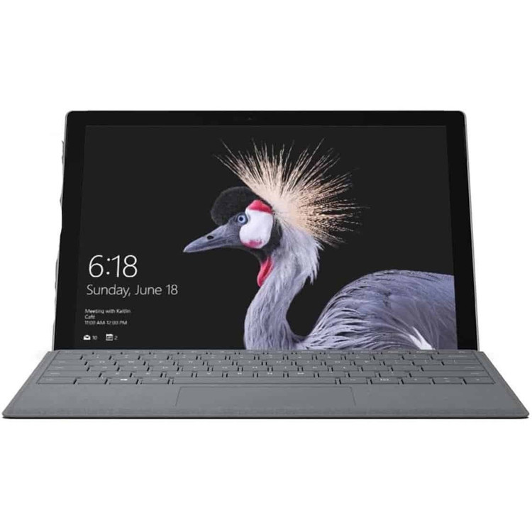 تبلت ویندوزی استوک مایکروسافت مدل Surface Pro 5 پردازنده Core i5 نسل ۷ رم ۸ گیگابایت حافظه ۲۵۶ گیگابایت SSD