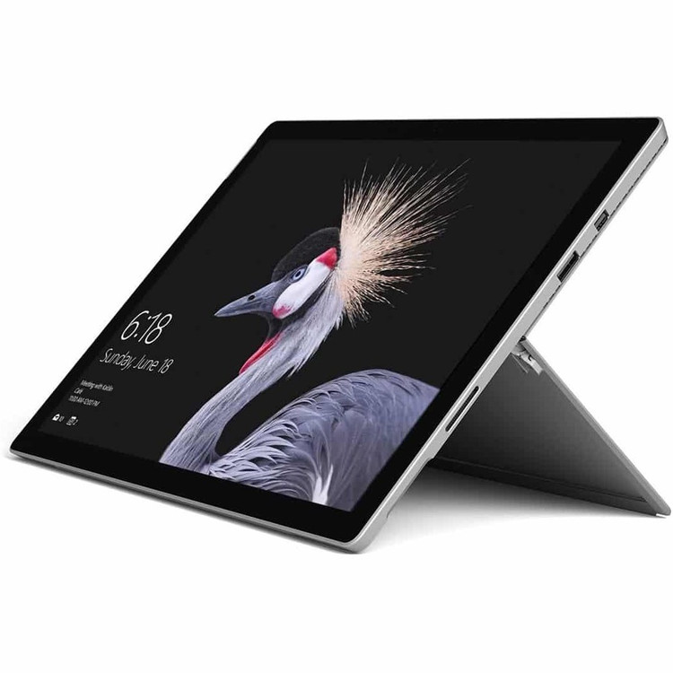 تبلت ویندوزی استوک مایکروسافت مدل Surface Pro 5 پردازنده Core i5 نسل ۷ رم ۸ گیگابایت حافظه ۲۵۶ گیگابایت SSD