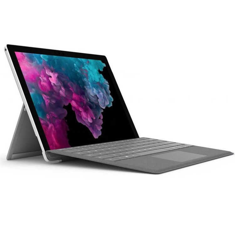 تبلت ویندوزی استوک مایکروسافت مدل Surface Pro 6 پردازنده Core i5 نسل ۸ رم ۸ گیگابایت حافظه ۱۲۸ گیگابایت SSD