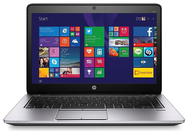 لپ تاپ استوک اچ پی مدل EliteBook 840 G2 پردازنده Core i5 نسل ۵ رم ۴ گیگابایت حافظه ۱۲۸ گیگابایت SSD گرافیک ۱ گیگابایت Radeon R7