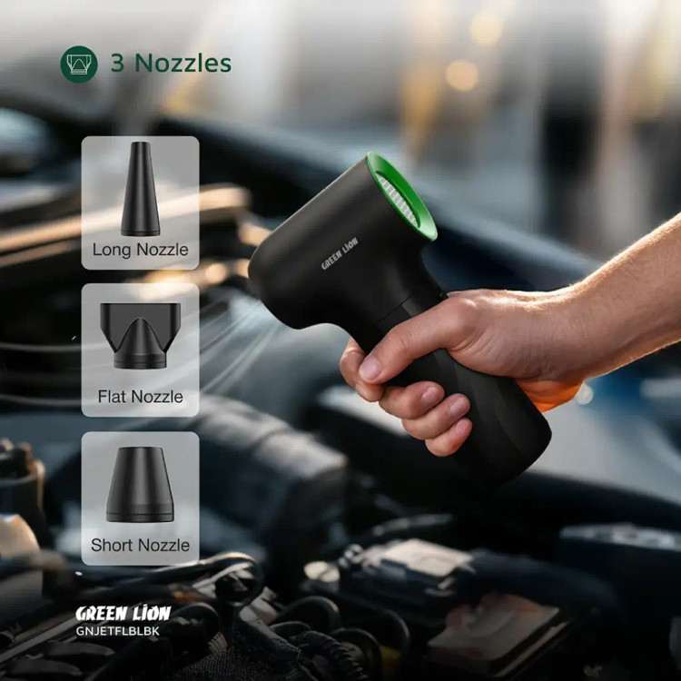 دمنده هوای شارژی گرین لاین مدل Jetflow – موتور براشلس ۱۳۰ هزار دور