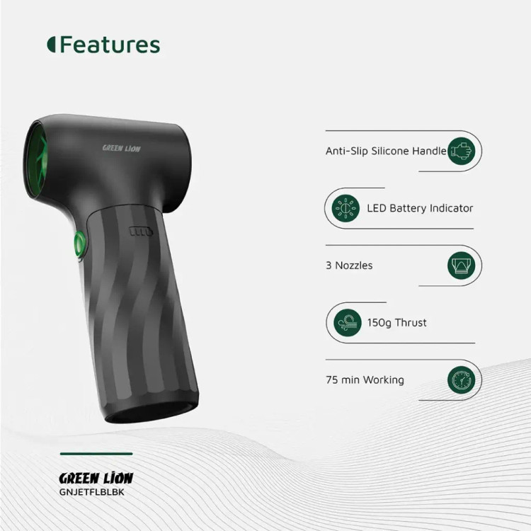 دمنده هوای شارژی گرین لاین مدل Jetflow – موتور براشلس ۱۳۰ هزار دور